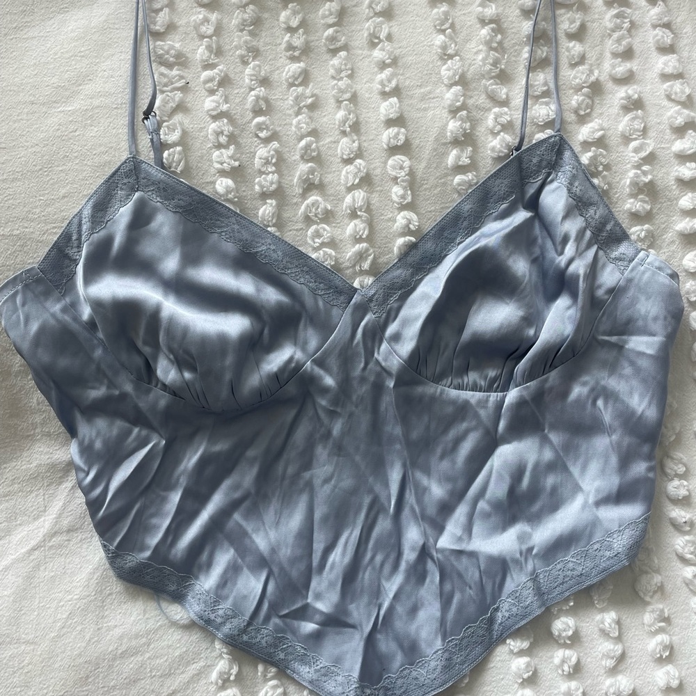 Lace crop top